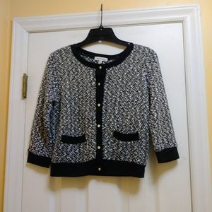 Montaeu Women's Sweater Size Small Black White